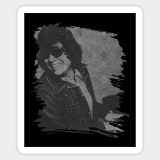 Ronnie Milsap // Brush Retro Sticker